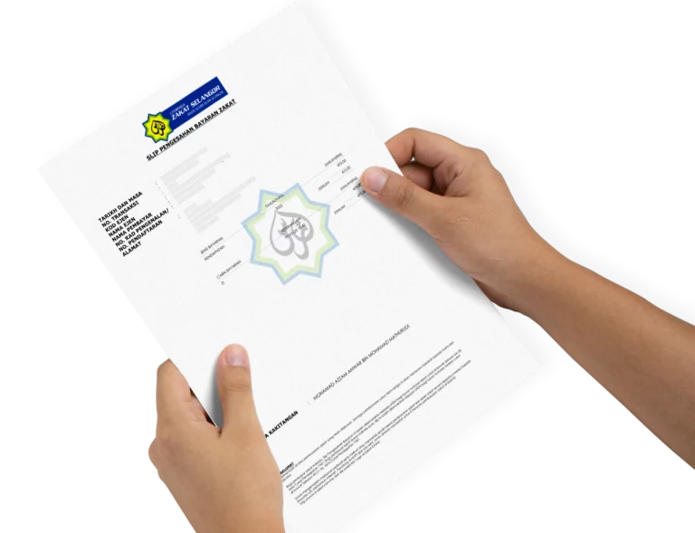 resit bayaran zakat selangor online bayar fitrah fidyah